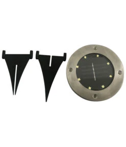 Dehner Solar-Bodenleuchte Skiva, Ca. Ø12/H13 Cm 7 Dehner Solar-Bodenleuchte Skiva, Ca. Ø12/H13 Cm -Markenqualität 4494795 WE FS 003 DehnerSolarBodenleuchteSkiva