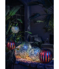 Dehner Solar-Kugelleuchte Nairobi, Ca. Ø35/H35 Cm -Markenqualität 4497632 PR MO 004 SolarKugelleuchteNairobi