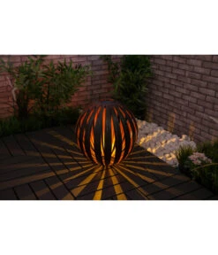 Dehner Solar-Kugelleuchte Nairobi, Ca. Ø35/H35 Cm -Markenqualität 4497632 WE MO 001 DehnerSolarKugelleuchteNairobiSolar