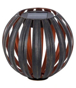 Dehner Solarstab-Kugelleuchte Nairobi, Ca. Ø18/H124 Cm -Markenqualität 4497756 WE FS 004 DehnerSolarstabKugelleuchteNairobiSolar