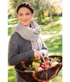 Dehner Weidenkorb Mit Bügel, Ca. B55/H27/T34 Cm -Markenqualität 482976 WE MO 002 WeidenkorbMitBuegel