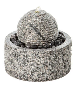 Dehner Granit-Gartenbrunnen Bern, Ca. Ø42/H45 Cm