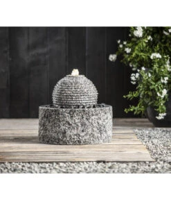 Dehner Granit-Gartenbrunnen Bern, Ca. Ø42/H45 Cm -Markenqualität 5163043 WE MO 001 DehnerGranitGartenbrunnenBernNEU