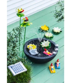 Dehner Kunststoff-Schale Miami, Rund, Anthrazit, Ca. Ø52/H20 Cm -Markenqualität 5181383 WE MO 008 KunststoffSchaleanthrazit