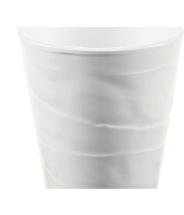 Dehner Keramik-Übertopf Stone, Konisch, Weiß, Ca. Ø14 Cm 4 Dehner Keramik-Übertopf Stone, Konisch, Weiß, Ca. Ø14 Cm – Bild 2