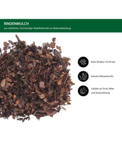 Dehner Rindenmulch Fein, 39 X 60 Liter 9 Dehner Rindenmulch Fein, 39 X 60 Liter -Markenqualität 6632798 WE IG 001 DehnerRindenmulchfein60l