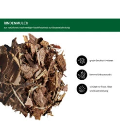 Dehner Rindenmulch Grob, 48 X 50 Liter 9 Dehner Rindenmulch Grob, 48 X 50 Liter -Markenqualität 6632806 WE IG 001 DehnerRindenmulchgrob50l
