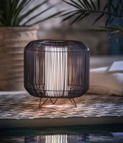 Dehner Solar Laterne Bari, Ca. Ø30 Cm -Markenqualität 6646681 WE MO 001 DehnerSolarleuchteSolarLaterneBari