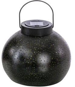 Dehner Solar Metallkugel Sparkling, Ca. B25/H22,5/T25 Cm