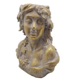 Dehner Magnesia-Topf Frauenkopf, Ca. H41 Cm