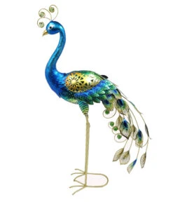 Dehner Metall-Pfau, Aufrecht, Ca. H73 Cm