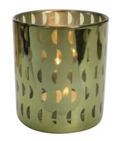 Dehner Tischdeko-Set, Grün/gold, 5-teilig -Markenqualität 6666366 WE DE 003 DehnerTischdekosetgruengold5teilig