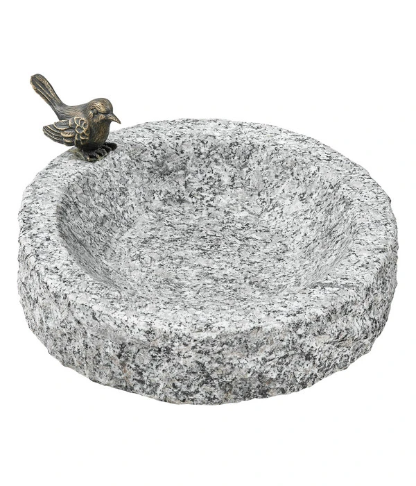 Dehner Granit-Vogeltränke, Ca. Ø30/H7 Cm 3 Dehner Granit-Vogeltränke, Ca. Ø30/H7 Cm