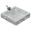 Dehner Granit-Vogeltränke, Ca. B30/H7/T30 Cm -Markenqualität 6692081 WE FS 001 DehnerVogeltraenke30x30x60