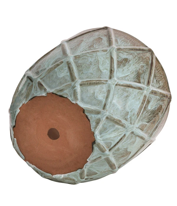 Dehner Keramik-Topf Rombus 6 Dehner Keramik-Topf Rombus – Bild 4