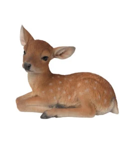 Dehner Polyresin-Rehkitz Liegend, Ca. B32/H25,5/T17,5 Cm