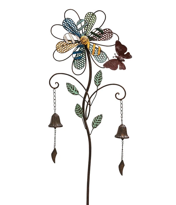 Dehner Metall-Dekostab Blumenglocke, Ca. B30,5/H130/T5,7 Cm 3 Dehner Metall-Dekostab Blumenglocke, Ca. B30,5/H130/T5,7 Cm