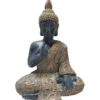 Dehner Magnesia-Buddha, B46/H64/T29 Cm -Markenqualität 6713093 WE FS 001 DehnerMagnesiaBuddha