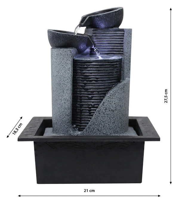 Dehner Polyresin-Zimmerbrunnen Kinay 5 Dehner Polyresin-Zimmerbrunnen Kinay – Bild 3