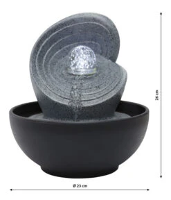 Dehner Polyresin-Zimmerbrunnen Olua -Markenqualität 6720171 WE DE 001 ZimmerbrunnenOlua