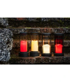 Dehner LED-Grablaterne, Ca. H27 Cm -Markenqualität 6729305 WE MO 001 Allerheiligen Grablichter GC19 2021