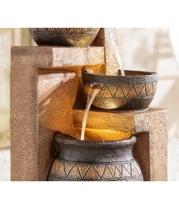 Dehner Polyresin-Gartenbrunnen Monterry, Ca. H117,5 Cm 11 Dehner Polyresin-Gartenbrunnen Monterry, Ca. H117,5 Cm – Bild 9