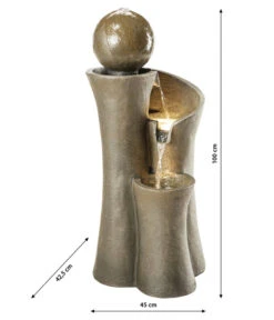 Dehner Polyresin-Gartenbrunnen Acapulco, Ca. H100 Cm 16 Dehner Polyresin-Gartenbrunnen Acapulco, Ca. H100 Cm -Markenqualität 6742480 WE DE 001 DehnerPolyresinBrunnenAcapulco