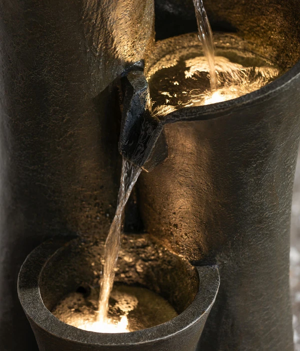 Dehner Polyresin-Gartenbrunnen Acapulco, Ca. H100 Cm 10 Dehner Polyresin-Gartenbrunnen Acapulco, Ca. H100 Cm – Bild 8