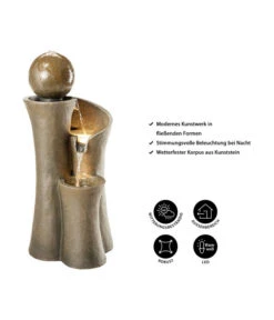 Dehner Polyresin-Gartenbrunnen Acapulco, Ca. H100 Cm 15 Dehner Polyresin-Gartenbrunnen Acapulco, Ca. H100 Cm -Markenqualität 6742480 WE IG 001 DehnerPolyresinBrunnenAcapulco