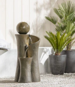 Dehner Polyresin-Gartenbrunnen Acapulco, Ca. H100 Cm 13 Dehner Polyresin-Gartenbrunnen Acapulco, Ca. H100 Cm -Markenqualität 6742480 WE MO 001 DehnerPolyresinBrunnenAcapulcoNEU