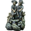 Dehner Polyresin-Gartenbrunnen Friends, Ca. B44/H68/T35 Cm 2 Dehner Polyresin-Gartenbrunnen Friends, Ca. B44/H68/T35 Cm -Markenqualität 6742860 WE FS 001 BrunnenFriendsNEU