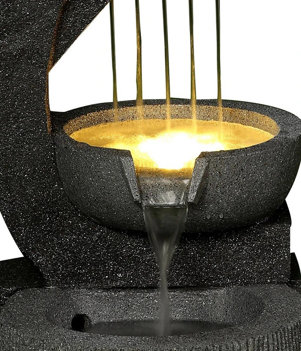 Dehner Polyresin-Gartenbrunnen Salerno, Ca. B33/H69,5/T42,5 Cm 5 Dehner Polyresin-Gartenbrunnen Salerno, Ca. B33/H69,5/T42,5 Cm – Bild 3