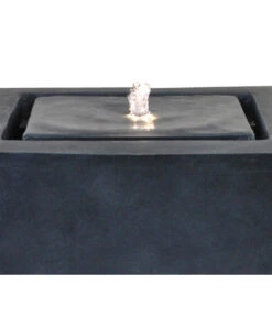 Dehner Polyresin-Gartenbrunnen Praca Mit LED-Beleuchtung, Quadratisch -Markenqualität 6743645 6743991 WE DE 002 DehnerPolyresinGartenbrunnenPraca