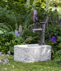 Dehner Granit-Gartenbrunnen Bregenz, Ca. B65/H91/T45 Cm -Markenqualität 6753362 WE MO 001 DehnerGranitGartenBrunnenBregenzNEU