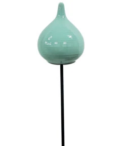 Dehner Keramik-Dekostab Tropfen, Ca. H118 Cm, Mintgrün