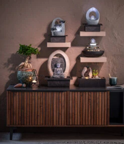 Dehner Polyresin-Zimmerbrunnen Malu -Markenqualität 6862262 6720163 6720155 6721278 6720296 WE MO 001 Zimmerbrunnen 3