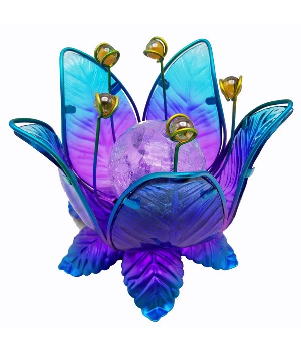 Dehner Solar-Lotus, Ca. Ø18/H17 Cm 3 Dehner Solar-Lotus, Ca. Ø18/H17 Cm