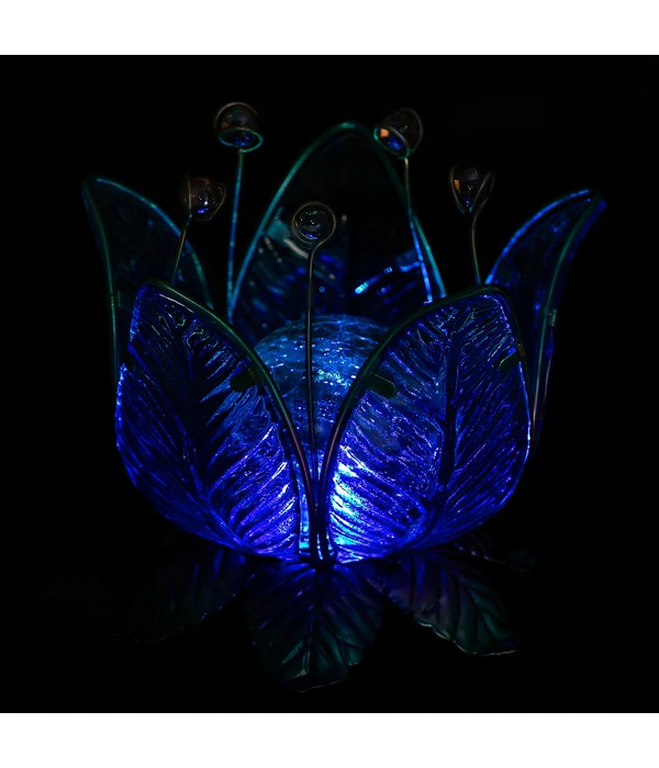 Dehner Solar-Lotus, Ca. Ø18/H17 Cm 6 Dehner Solar-Lotus, Ca. Ø18/H17 Cm – Bild 4