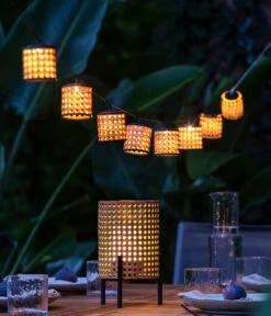 Dehner Solar-Tischleuchte Olvera, Ca. Ø14/H23 Cm -Markenqualität 6869465 WE MO 001 DehnerSolarTischlichtOlvera