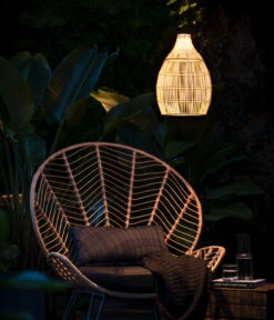 Dehner Solar-Hängeleuchte Cetara, Ca. Ø29/H42 Cm -Markenqualität 6869507 WE MO 002 DehneHaengeleuchteCetara