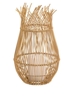 Dehner Solar-Rattanlaterne Ravello