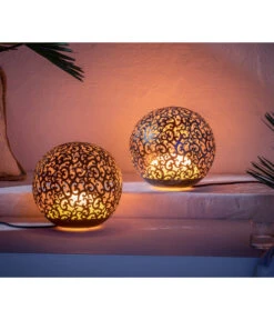 Dehner Stromkugel E-Luanda, Ca. Ø30/H29 Cm -Markenqualität 6874937 WE MO 001 StromkugelE Luanda