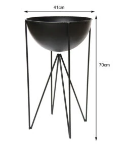 Dehner Feuerschale Girona, Ca. Ø41/H70 Cm -Markenqualität 6891410 WE DE 001 FeuerschaleGirona