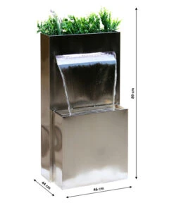 Dehner Edelstahl-Gartenbrunnen Dallas, Ca. H89 Cm 10 Dehner Edelstahl-Gartenbrunnen Dallas, Ca. H89 Cm -Markenqualität 6895437 WE DE 001 DehnerEdelstahlGartenbrunnenGentel