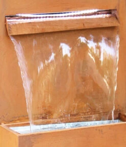 Dehner Cortenstahl-Gartenbrunnen Perth, Ca. H89 Cm -Markenqualität 6895445 WE DE 002 DehnerEdelstahlGartenbrunnenPerth