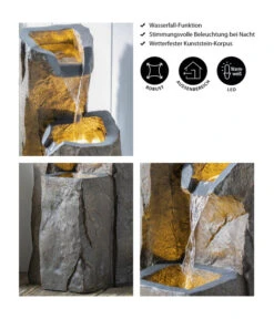 Dehner Polyresin-Gartenbrunnen Sedona, Ca. H85 Cm -Markenqualität 6911101 WE IG 001 DehnerPolyresinGartenbrunnenSedona