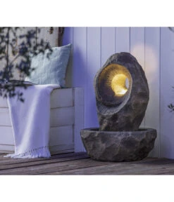 Dehner Polyresin-Gartenbrunnen Honolulu, Ca. H75,5 Cm -Markenqualität 6911168 WE MO 002 BrunnenHonolulu