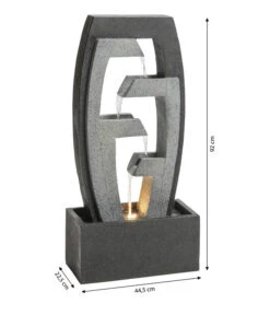 Dehner Polyresin-Gartenbrunnen Tokio, Ca. H92 Cm -Markenqualität 6911192 WE BG 001 BrunnenTokioNeu