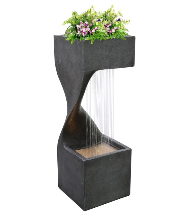 Dehner Polyresin-Gartenbrunnen Seoul, Ca. H77 Cm 4 Dehner Polyresin-Gartenbrunnen Seoul, Ca. H77 Cm – Bild 2