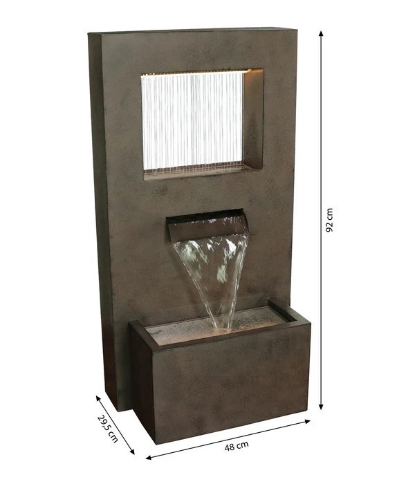 Dehner Metall-Gartenbrunnen Barcelona, Ca. H92 Cm 9 Dehner Metall-Gartenbrunnen Barcelona, Ca. H92 Cm – Bild 7